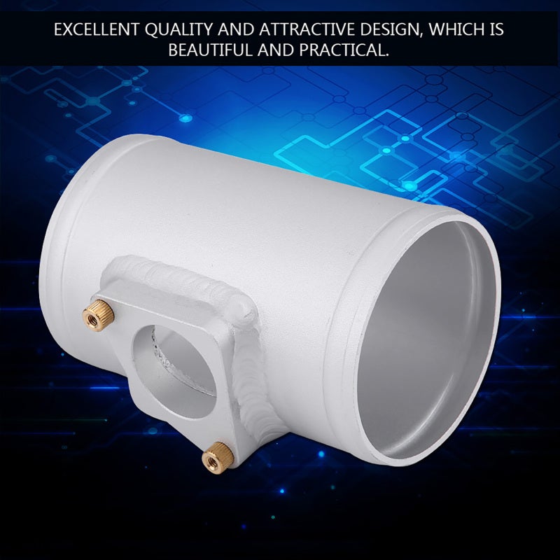 مُحول مستشعر تدفق الهواء (Maf Sensor Adapter): من الألومنيوم المكثف 6061، مقاومة لدرجات الحرارة العالية، قاعدة مقياس تدفق الهواء موفرة للوقود - سهل التركيب، محول استيراد أداء لأنابيب الاستيراد المخصصة لسيارات مازدا وسوزوكي - Image 2