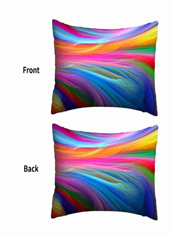 Mugod Pillow Case Rainbow Reflection,Cushion Cover Case 20x30 Inches for Home Sofa Bedroom Living for Women Men - Image 2