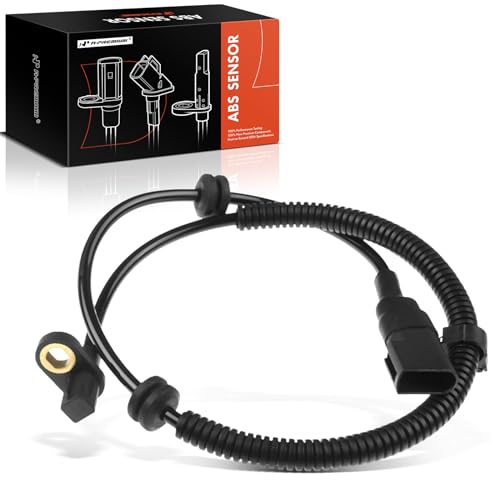 A-Premium ABS Wheel Speed Sensor Compatible with Ford Models - Focus 2000 2001 2002 2003 2004 2005 2006 2007 - Rear Driver or Passenger Side, Replace# YS4Z2C190BA, YS4Z2C190BB - Image 1