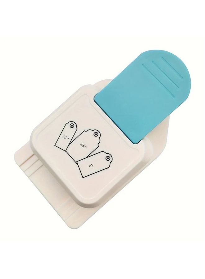 1pc 3 In 1 Multi Functional Round Label Punch Tool For DIY Craft Projects - Image 1