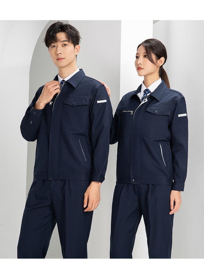 Work Clothing For Working Uniforms Jacket With Lining Inside Wear Resistant Tops Pants Worker Coveralls - Image 1