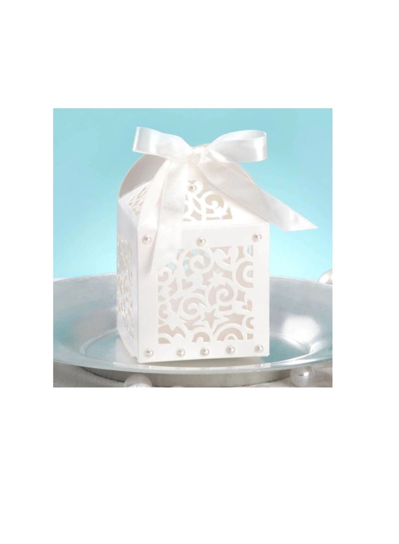 Laser Cut Favor Box with Ribbon Tie - Image 3