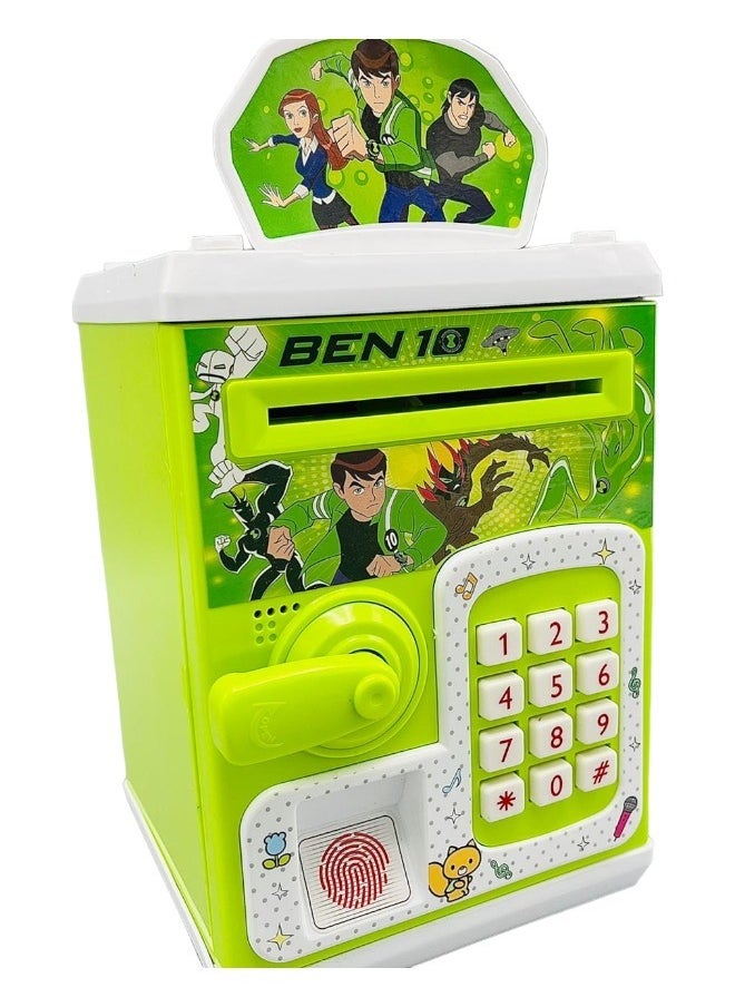 Rally Ben 10 Electronic Money Saving Box With Password ATM Bank Toys  - Image 3