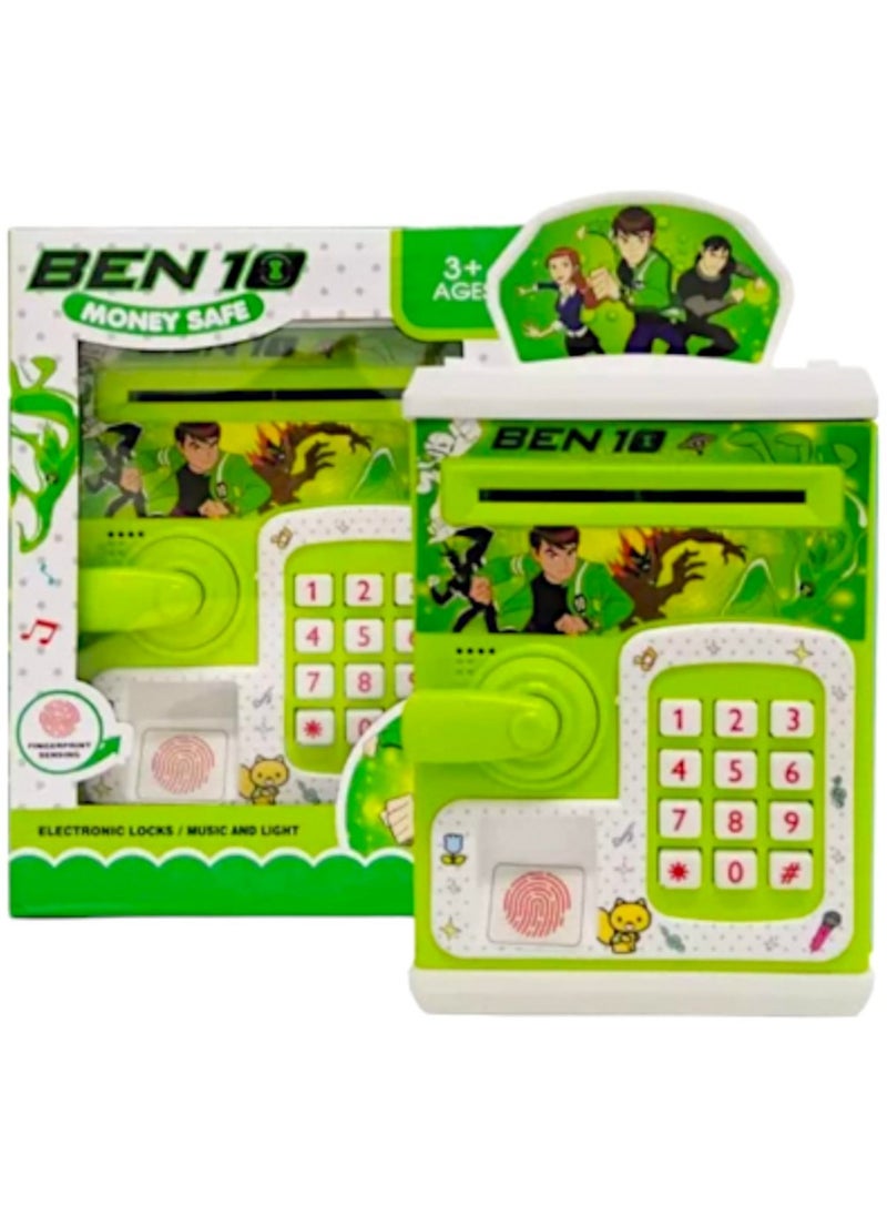 Rally Ben 10 Electronic Money Saving Box With Password ATM Bank Toys  - Image 5