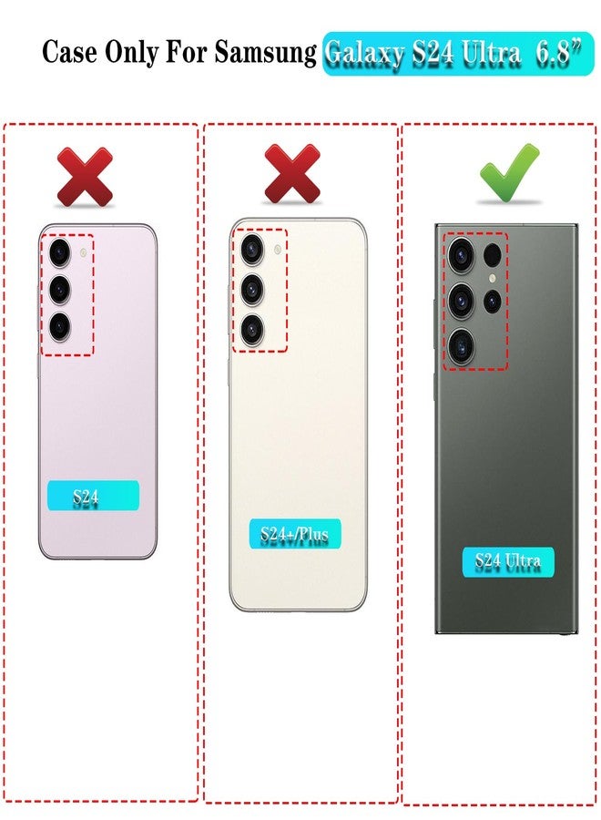 ONOLA Compatible with Samsung Galaxy S24 Ultra Case with HD Screen Protector, Heavy Duty Shockproof & Dropproof 3-Layer Cover Phone Case for Galaxy S24 Ultra 6.8'',Black - Image 2