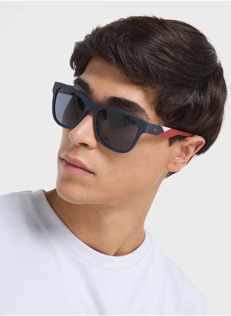 LACOSTE Modified Rectangle Sunglasses L6043S  - Image 5