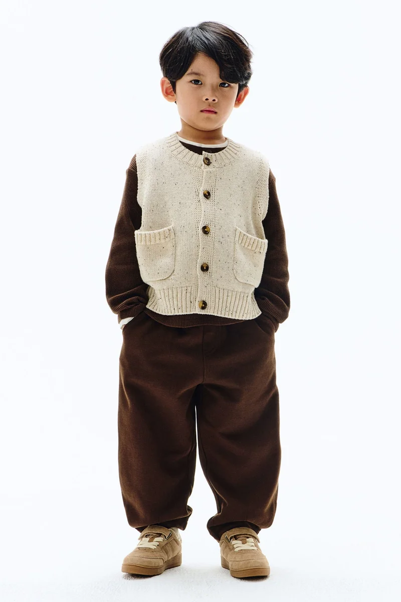 H&M Barrel-leg sweatshirt joggers