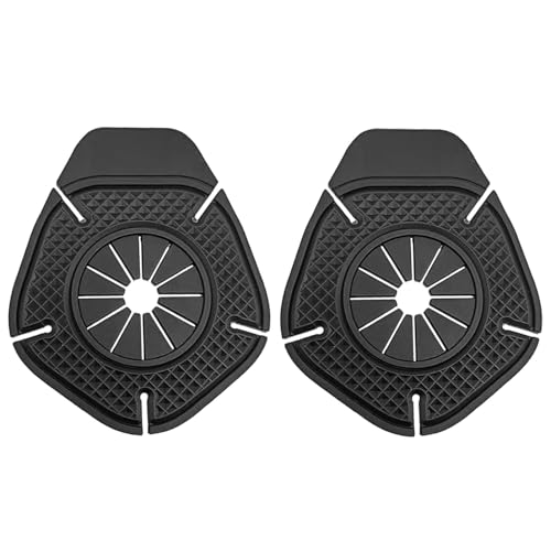 MASSMOT 2Pcs Car Wiper Hole Protection Cover, Car Wiper Hole Protector Pad for Most Vehicles, Durable ABS Car Wiper Protector Windscreen Pad for Wiper Care, Anti-Rust & Debris Guard - Image 1