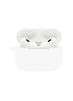 Generic Suitable For Airpods Pro2 Protective Case Silicone Case Airpods4 Apple Wireless Bluetooth Headset Case-Color:Transparent Color (with Hanging Ears 1.2mm)-Applicable Models:Airpods4 Pearlescent Bag Packaging Sixth Generation)  - Image 1