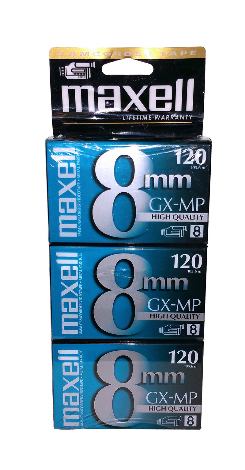 Maxell أشرطة كاميرا ماكسيل GX-MP 120، عبوة 3 - Image 1