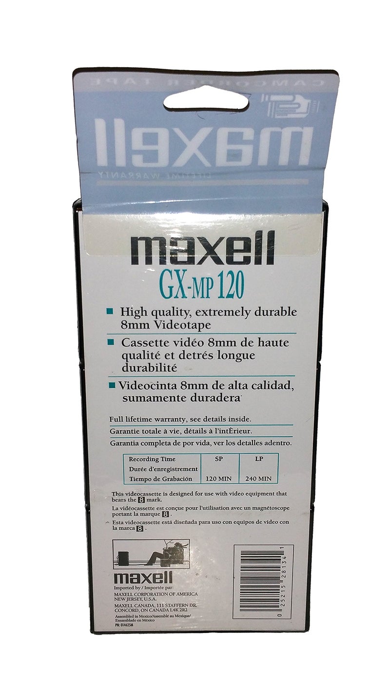 Maxell أشرطة كاميرا ماكسيل GX-MP 120، عبوة 3 - Image 2