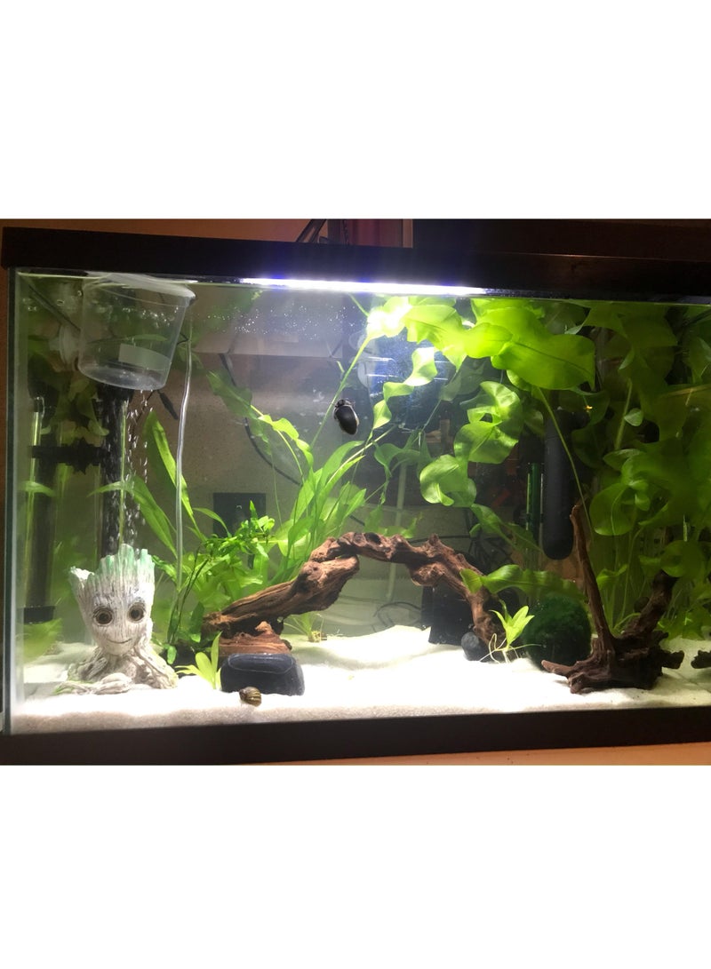 vsell24 رمل سكر أبيض نقي 80-120µm: مثالي لتنسيق الأحواض، تنقية المياه، terrariums، مشاريع الفن والحرف، وركائز الأحواض الطبيعية. - Image 2