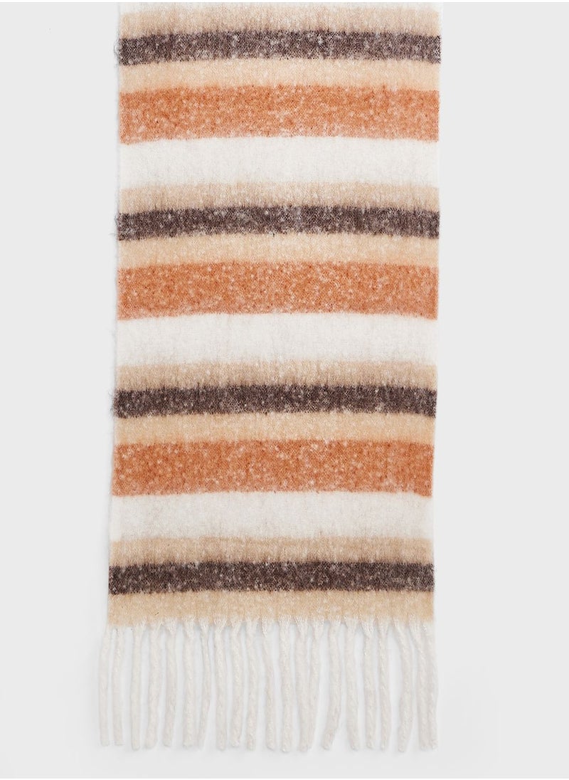 ONLY - Onlvilma Striped Scarf - Image 1