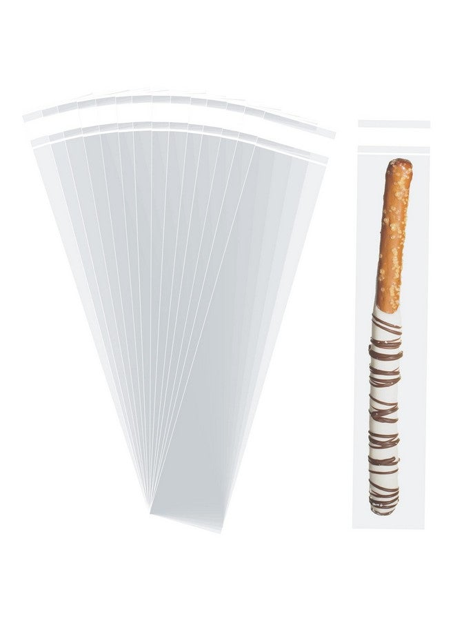 Morepack Self Sealing Cellophane Bags2X10 Inches 100 Pcs Clear Pretzel Rod Bags Resealable Bag For Packaging Icy Candy Popsiclegifts Favors Products - Image 2