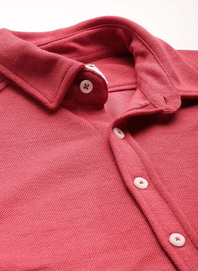 Rue Collection Coral Casual Shirt for Men - Image 2