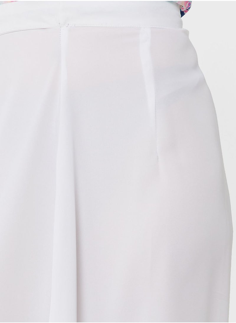 Khizana - High Waist Solid Skirt - Image 1