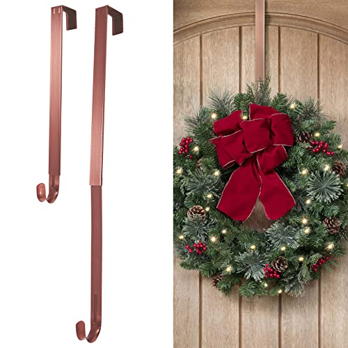 Haute Decor Adjustable Length Wreath Hanger - 20 Lb. Capacity - Image 2