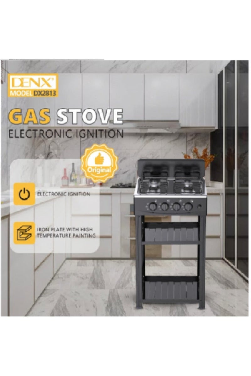 Denx DX2813 4-burner gas stove - Image 1