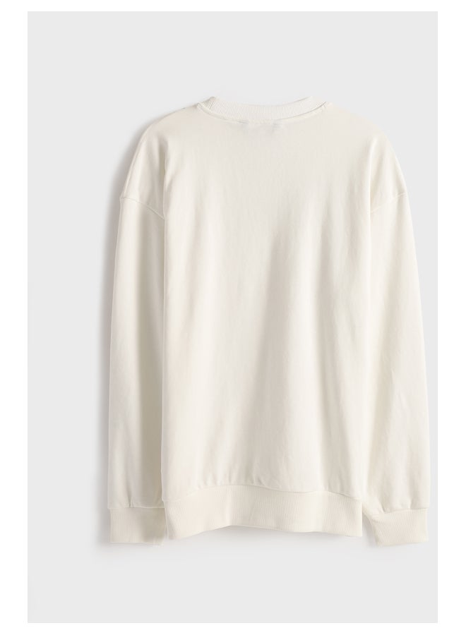 LC WAIKIKI Crew Neck Long Sleeve Printed Men's Sweatshirt - Image 2