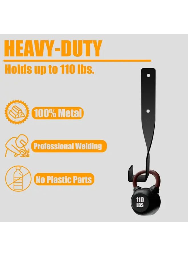 4pcs Wall Mount Holder For Chainsaw String Trimmer Backpack Blower Garage Storage - Image 4
