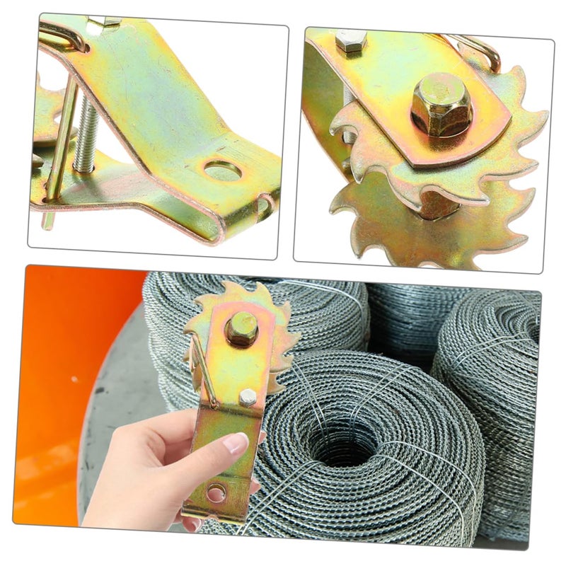 2 Pcs Wire Fence Strainer Tensioner Tool for Greenhouse and Outdoor Garden Decor - Image 4