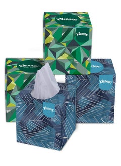 Kleenex ® 2 Ply Facial Tissue Cube Box, 80 Pulls, Pack Of 4 (Total 320 Sheets) (60041B)  - Image 1