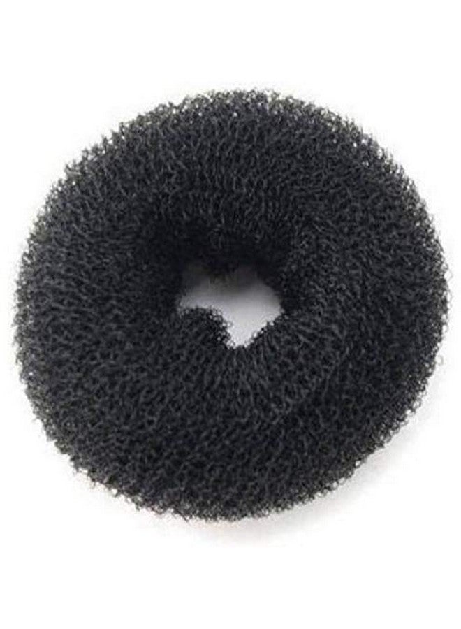 MK Hair Donuts/Bun, Black (Pack of 1) Medium Size - Image 1