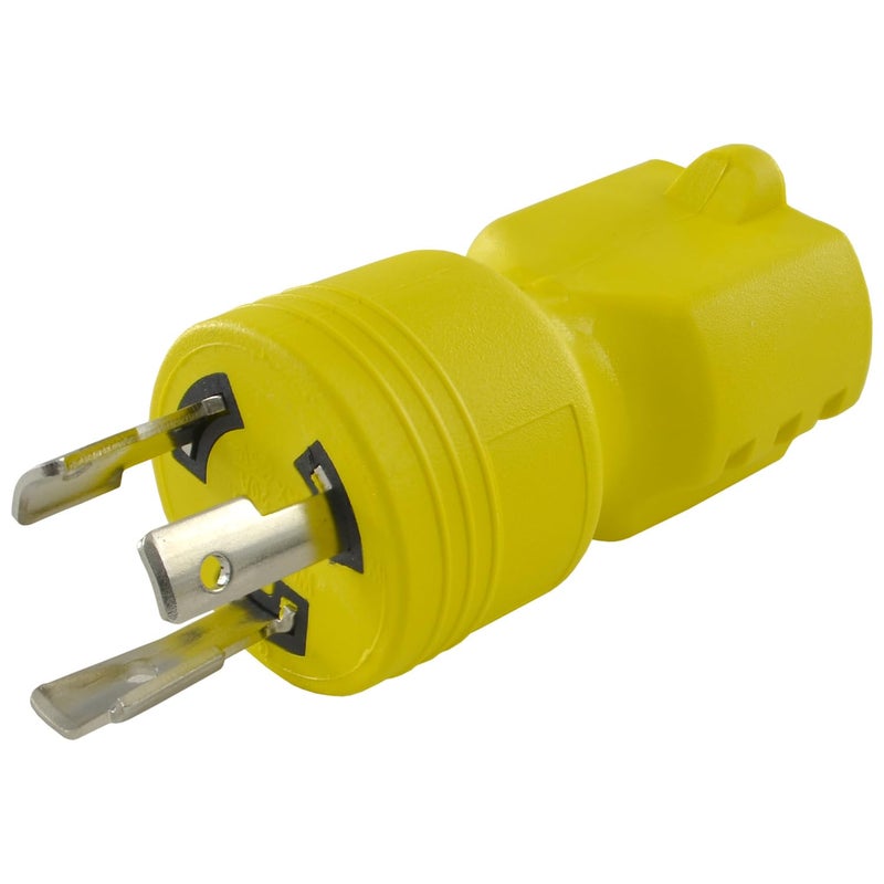 Conntek 30123 L5-20P to 5-15/20R Plug Adapter, Yellow - Image 5