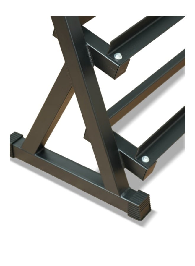 AXOX Fitness3-Tire Dumbbell Rack - Image 4
