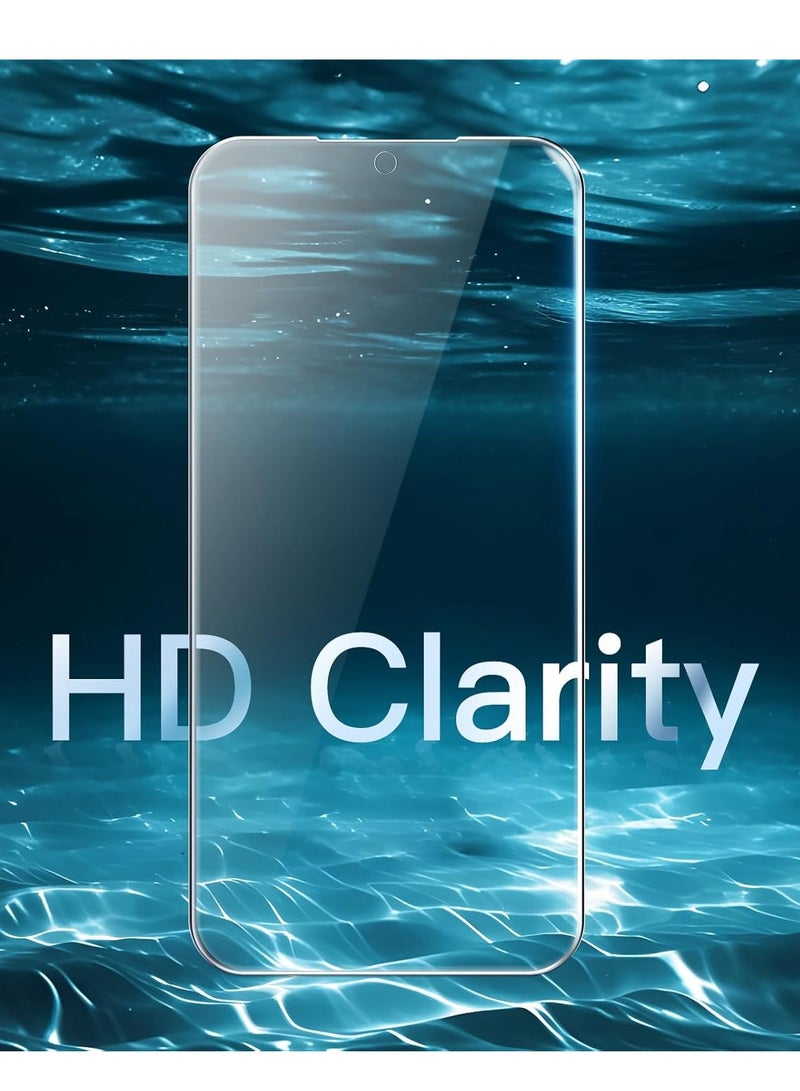 BORTONY Samsung Galaxy S25 Plus Case Cover Liquid Silicone Gel Rubber Soft Case with 2-Pack Tempered Glass 9H Hardness HD Crystal Clear Glass for Samsung Galaxy S25 Plus 6.2-inch - Image 5