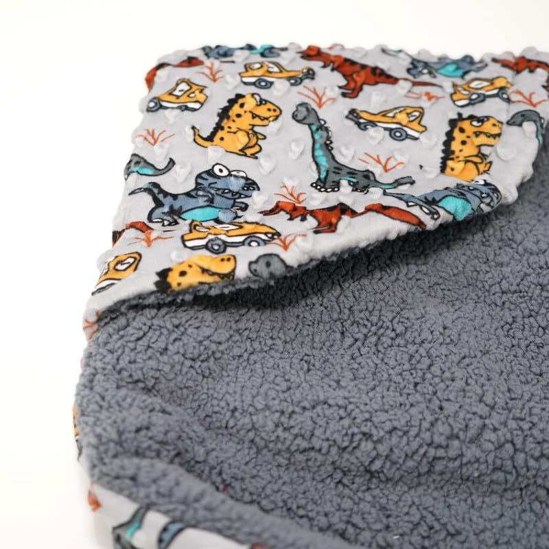 Florida Florida All Season Hooded Baby Blanket Swaddler Wrapper Flannel Soft and Comfortable for New Born Baby Girls and Boys-Wrap Grey - Image 2
