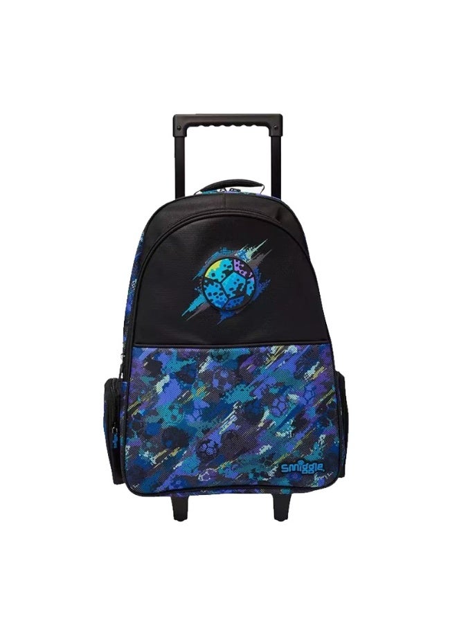 Smiggle Australia Large Capacity Cartoon Wheeled Backpack