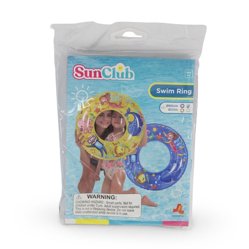 Sun Club Sea World Swim Ring 60cm – Blue - Image 2
