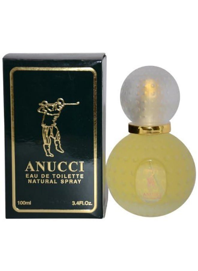Anucci بخاخ ماء تواليت للرجال، 3.4 أونصة - Image 2
