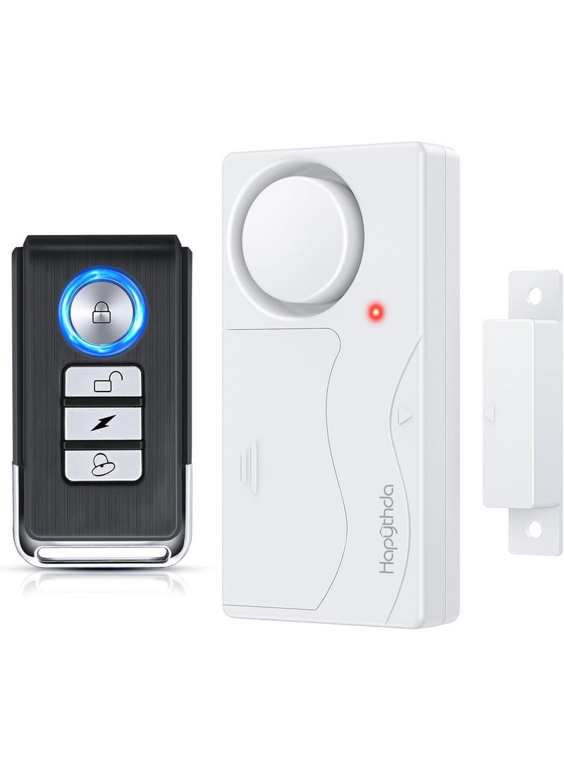 Door Alarm, Window Alarm Sensors, Door Alarms for Kids Safety, Door Chimes When Door Opens, Magnetic Security Sensor - Image 1