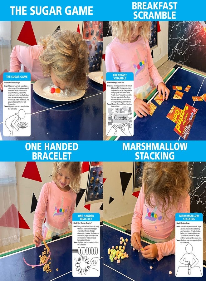 Funwares Home Edition, 218 Minute of Fun Games - Minute to Win It Family Party & Travel for Kids & Adults, 2-12 Players! Play with Everyday Household Items. - Image 3