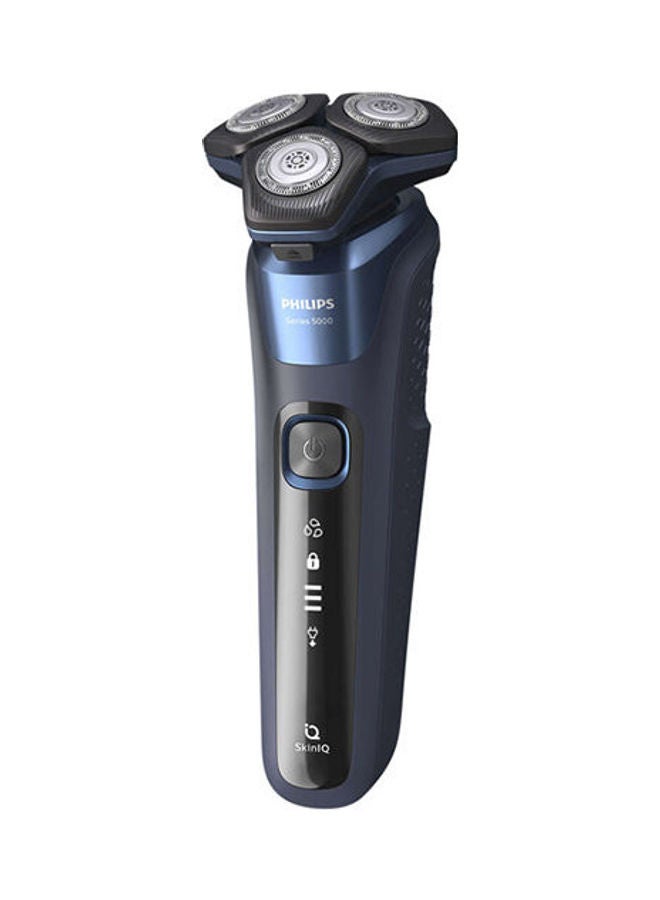 Philips Shaver Series 5000 Wet And Dry Electric Shaver Midnight Blue - Image 3