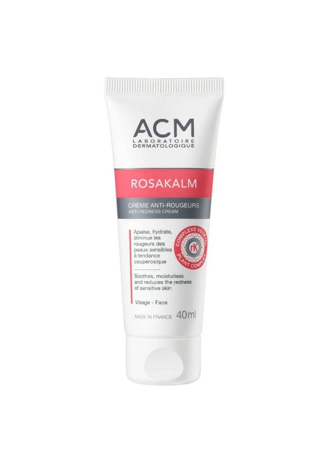 اكم لابرتوري ديرماتولوجيك كريم روزاكالم مضاد للاحمرار 40ملليلتر - Image 1