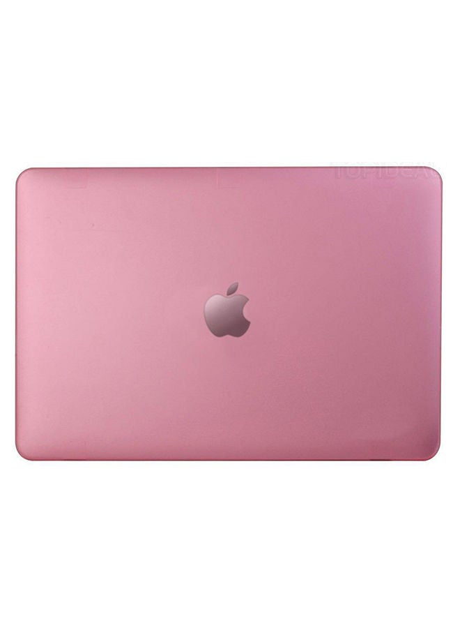 NIBEMINENT Soft-Touch Hard Case Cover For Apple MacBook Pro Retina 15-Inch Pink  - Image 1