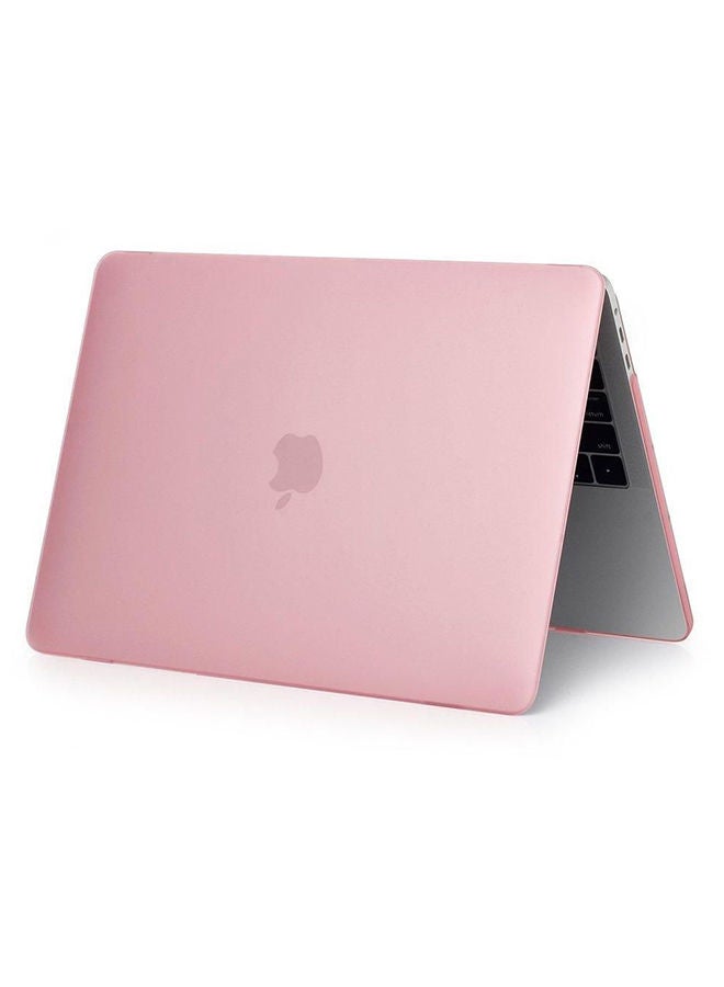 NIBEMINENT Soft-Touch Hard Case Cover For Apple MacBook Pro Retina 15-Inch Pink  - Image 3