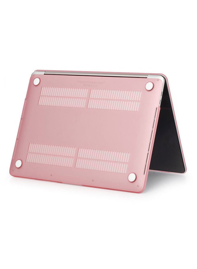 NIBEMINENT Soft-Touch Hard Case Cover For Apple MacBook Pro Retina 15-Inch Pink  - Image 4