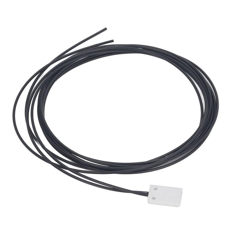 Fiber Optic Sensor 0-700mm Detection Distance, Array Reflective 18mm Fiber Optic Probe Sensor with 2m Cable for Industrial Automation, Metal ABS Housing - Image 2