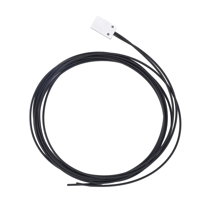 Fiber Optic Sensor 0-700mm Detection Distance, Array Reflective 18mm Fiber Optic Probe Sensor with 2m Cable for Industrial Automation, Metal ABS Housing - Image 3