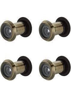 BOSNEY Bosney Safety Door Viewer 2 Inch 180degreemagic Eye DoorEye Hole Main DoorDoor Hole LensSecurity Peephole Doors Viewers Glass Lens for Home Office Hotel Privacy  - Image 2
