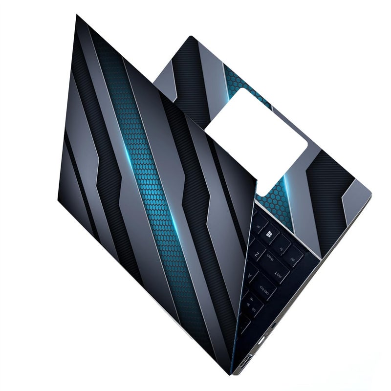 BAEYE Full Laptop Skin Stickers HD Quality Sticker for Laptops Upto 15.6" (Dustproof|Waterproof|Scratchproof|Reusable) - BE 3D Design FL3 - Image 1