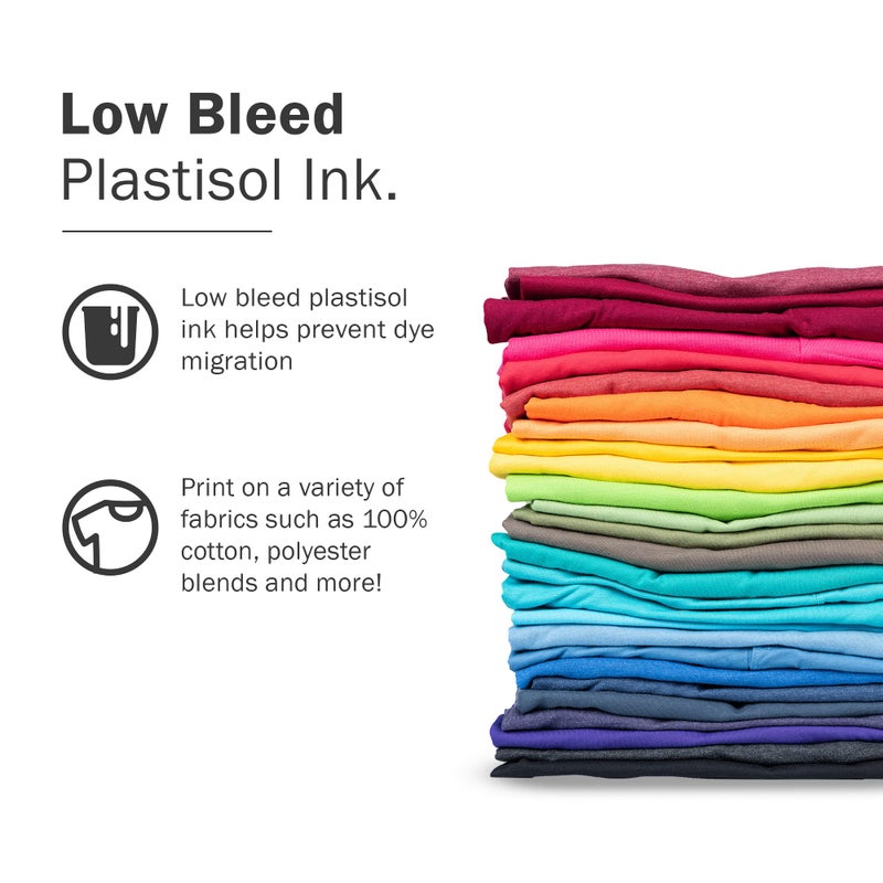Screen Print Direct Rapid CureÂ® Screen Printing Ink Red (8oz.) - Plastisol Ink for Screen Printing, Fast Curing Fabric Paint - Screen Print DirectÂ®, USA Made - Image 5
