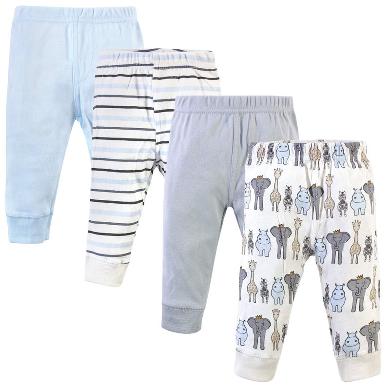 hudson baby Hudson Baby Unisex Baby Cotton Pants and Leggings Royal Safari 2 Toddler