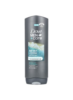 Dove Dove, Men + Care, Body + Face Wash, Sea Salt + Citrus, 18 Fl oz (532 ml)  - Image 1