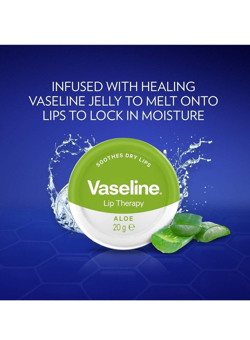 Vaseline Lip Aloe Vera Lip Therapy 20g  - Image 3