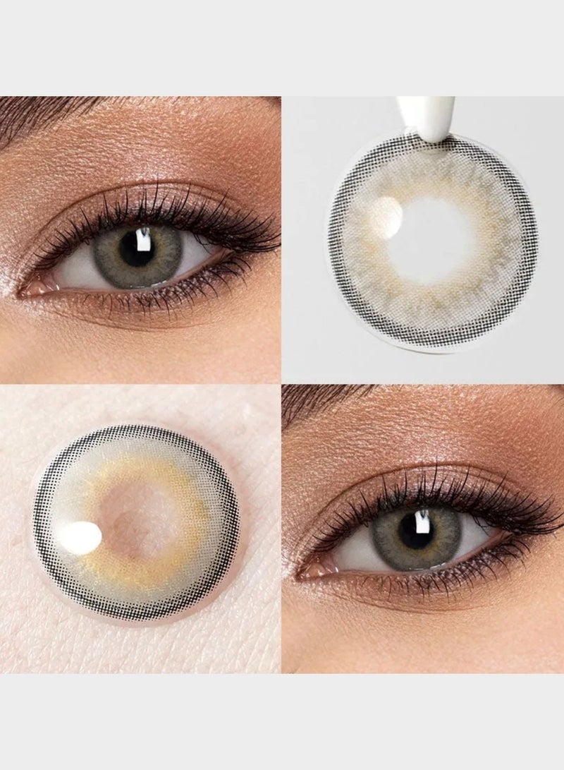 يونيبلينغ عدسات لاصقة ملونة هيمالايا الرمادي (سنوية) - Image 4